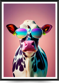 cool ko med solbriller