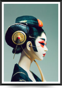 geisha plakat