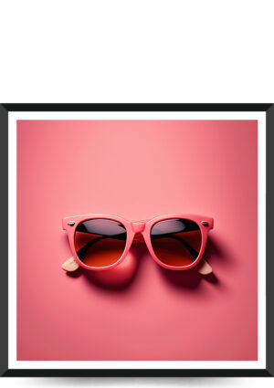 pink shades poster
