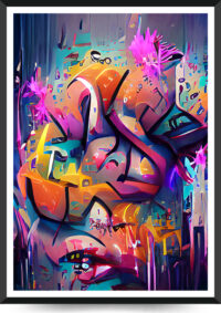 abstrakt graffiti